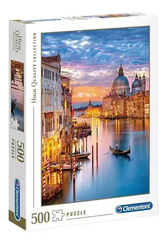 Venecia Iluminada Rompecabezas 500 Piezas Clementoni