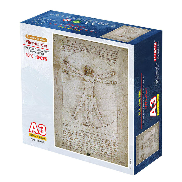 Vitruvian Man Rompecabezas Miniatura 1000 Piezas Tomax