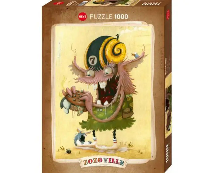 Zozoville Comida Chatarra Rompecabezas 1000 Piezas Heye