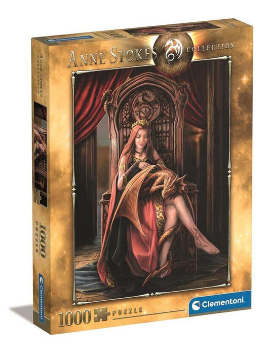 Anne Stokes Friends Forever Rompecabezas 1000 piezas Clementoni