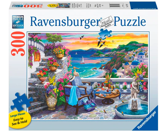 Rompecabezas Atardecer Santorini Ravensburger