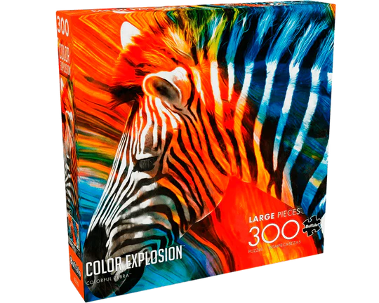 Cebra de Colores Rompecabezas Buffalo