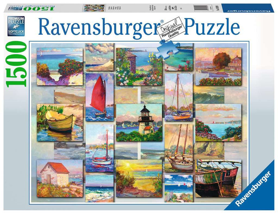 Collage costero rompecabezas ravensburger 1500 Piezas