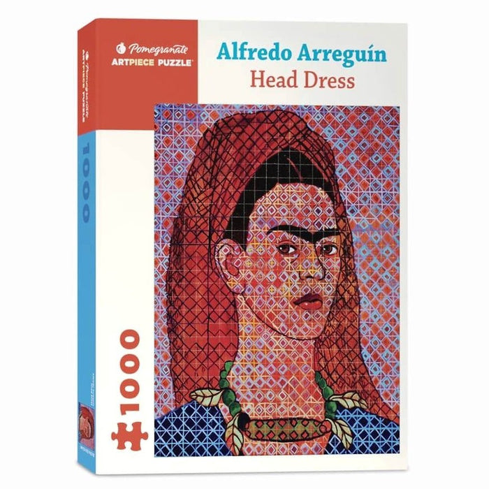 Head Dress, Aldredo Arreguín Frida Kahlo - Rompecabezas 1000 Piezas