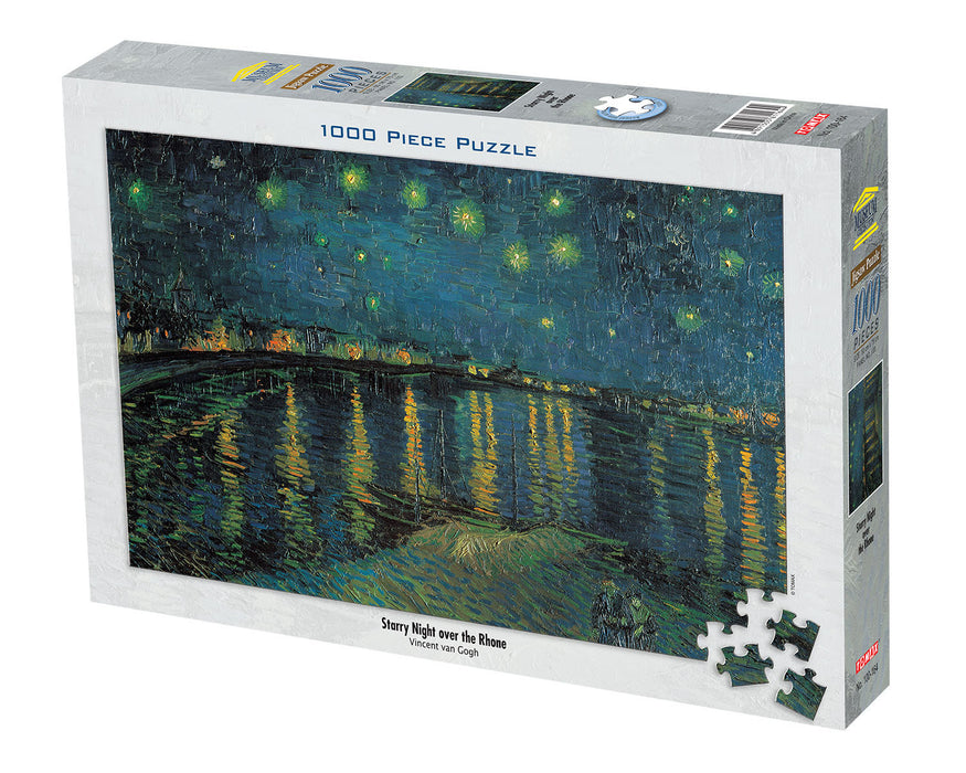 Starry Night over the Rhone - Rompecabezas 1000 Piezas