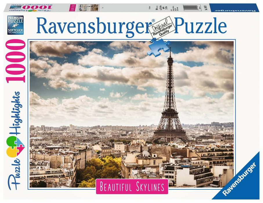 Torre Eiffel Paisaje - Rompecabezas 1000 Piezas