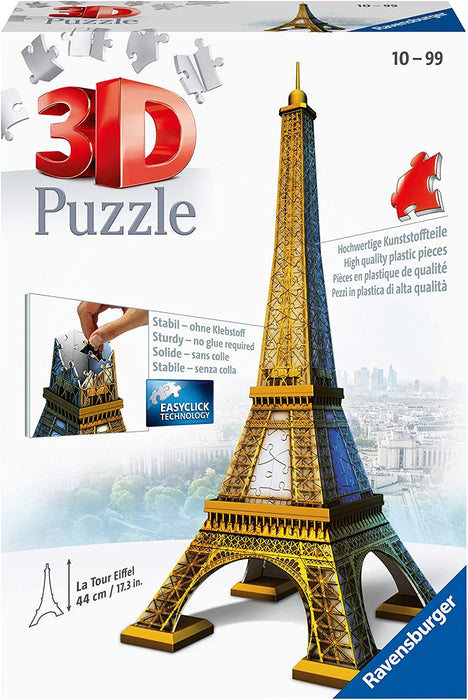 Torre Eiffel - Rompecabezas 3D