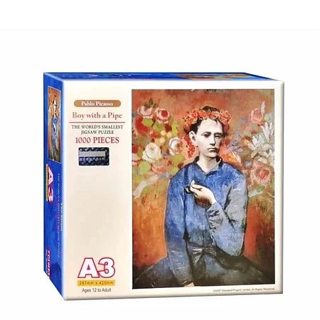 Boy With a Pipe - Rompecabezas Miniatura 1000 Piezas