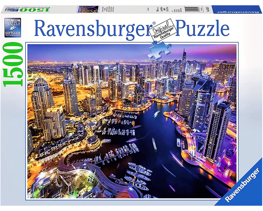 dubai marina rompecabezas 1500 piezas Ravensburger