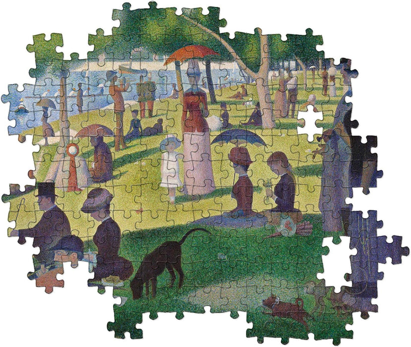 Tarde de domingo en la isla de la Grande Jatte Seurat - 1000 Piezas Clementoni