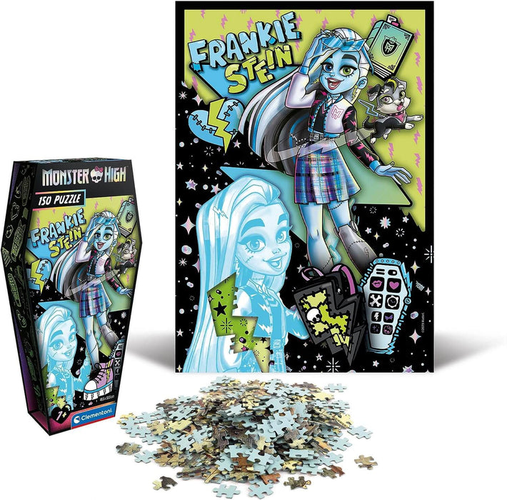 150 Monster High Coffin Frankie Stein Rompecabezas 150 Piezas Clementoni