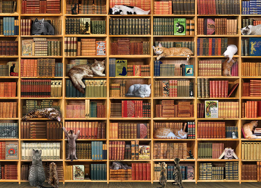 La Biblioteca de Gato - Rompecabezas 1000 piezas