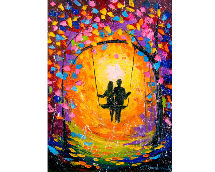 Amor Romántico: Rompecabezas 1000 Piezas Enjoy Puzzle