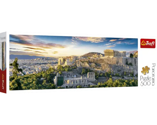 Acrópolis de Atenas Rompecabezas Panorámico Trefl