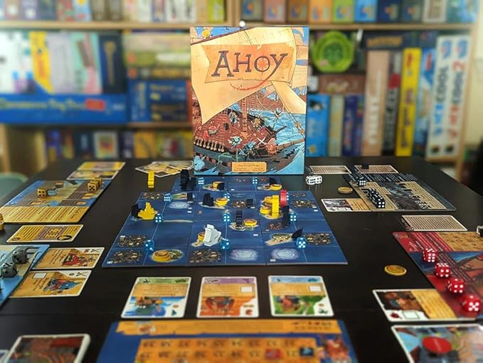 Ahoy juego de mesa Leder Games