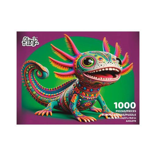 Ajolote Alebrije Rompecabezas Flink 1000 piezas