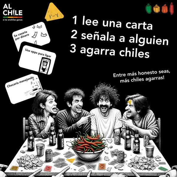 Al Chile Juego de Mesa Ideotas