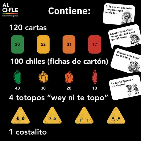Al Chile Juego de Mesa Ideotas