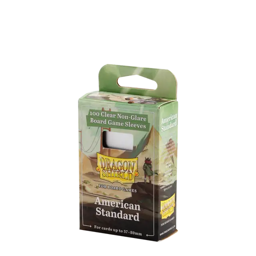 American Standard Clear Non Glare Dragonshield 100 Piezas Micas para Cartas Devir