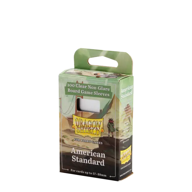 American Standard Clear Non Glare Dragonshield 100 Piezas Micas para Cartas Devir