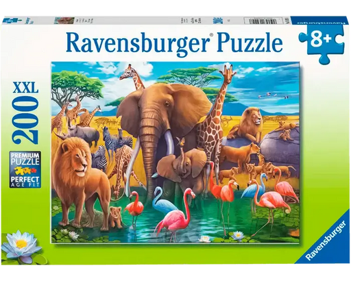 África en el Estanque Rompecabezas 200 Piezas XXL  Ravensburger