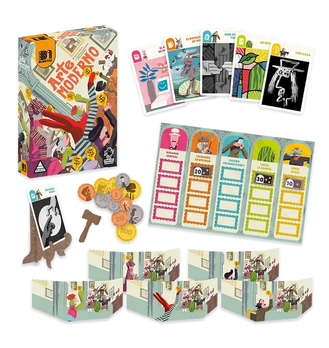 Arte Moderno 31 Minutos Juego de Mesa Dractal Juegos