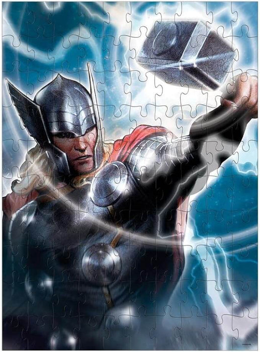 Avengers Rompecabezas 100 Piezas Caja de Metal Novelty