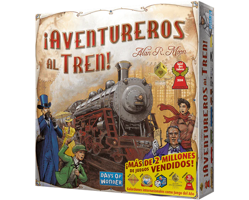 Aventureros al Tren juego de mesa