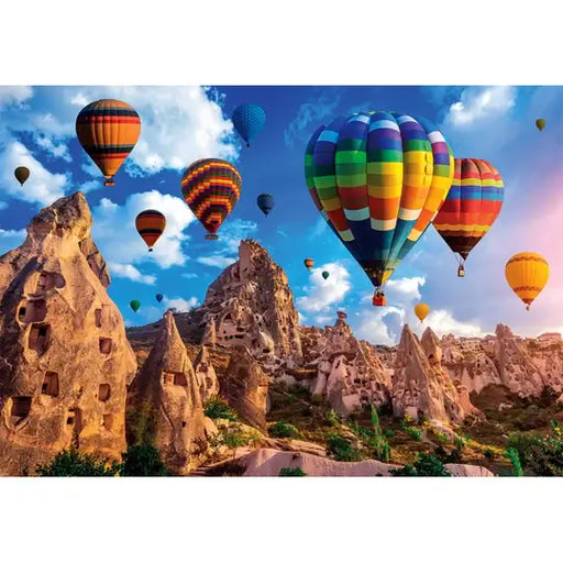 Baloons in Cappadocia Rompecabezas Compact Pro Ecología 1000 Piezas Clementoni