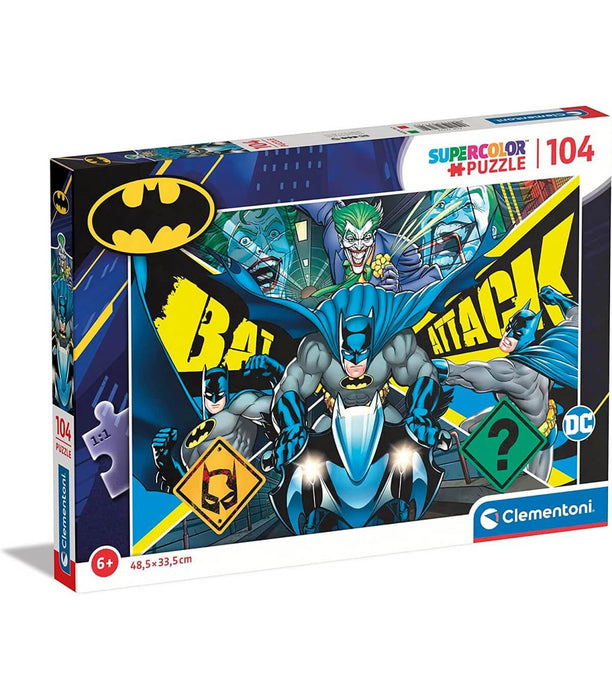 Batman Bat Attack Rompecabezas 104 Piezas Clementoni