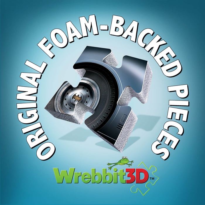 Batmobile rompecabezas 3D Wrebbit