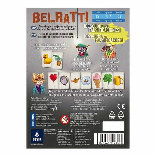 Belratti Juego de Mesa Devir