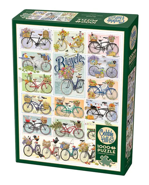 Bicicletas Rompecabezas 1000 Piezas Cobble Hill 
