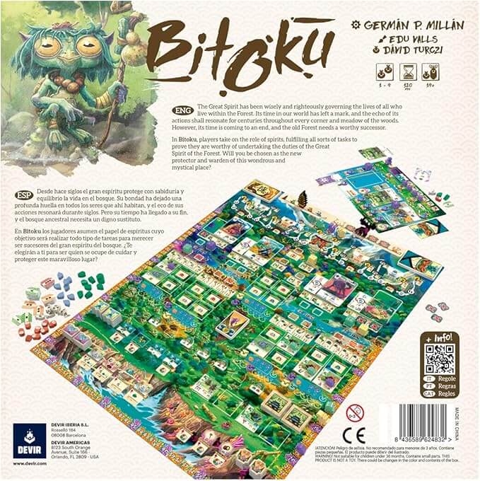 Bitoku Juego de Mesa Devir