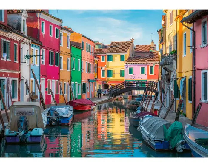 Burano, Italia Rompecabezas 1000 Piezas Ravensburger 1