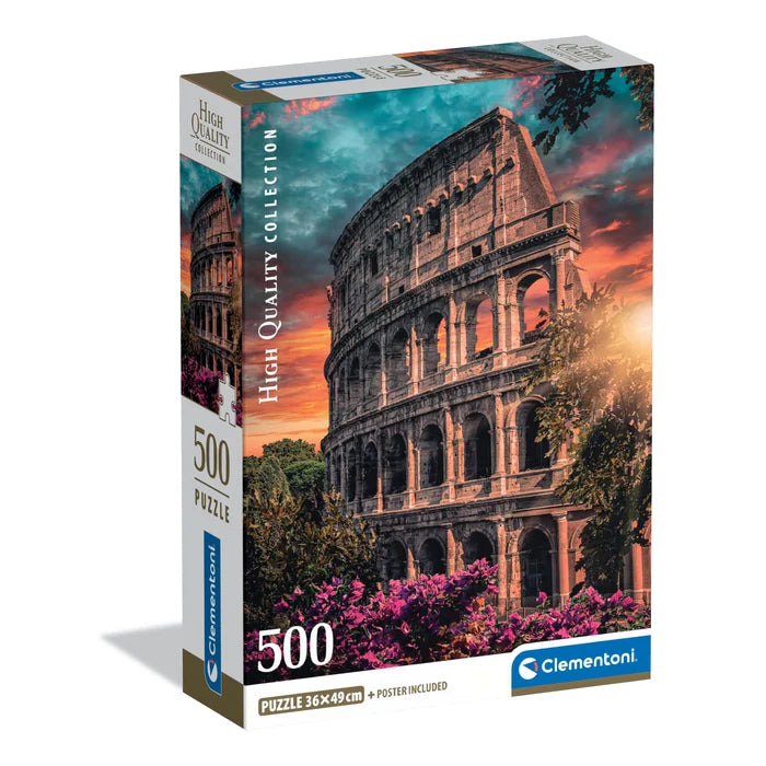 Coliseo Anfiteatro Flavio - Rompecabezas 500 Piezas Compact Pro