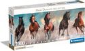 Caballos Rompecabezas Panorámico Compact Pro Ecología 1000 Piezas Clementoni