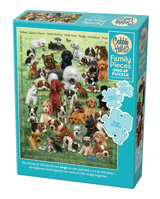Cachorros Amor Canino Rompecabezas 350 Piezas Cobble Hill