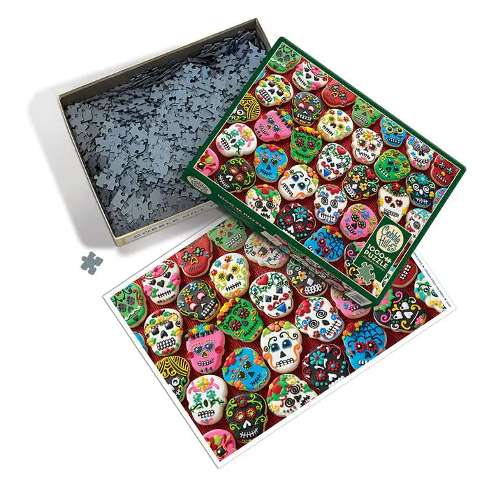 Calaveras de Azucar Galletas Rompecabezas 1000 Piezas Cobble Hill
