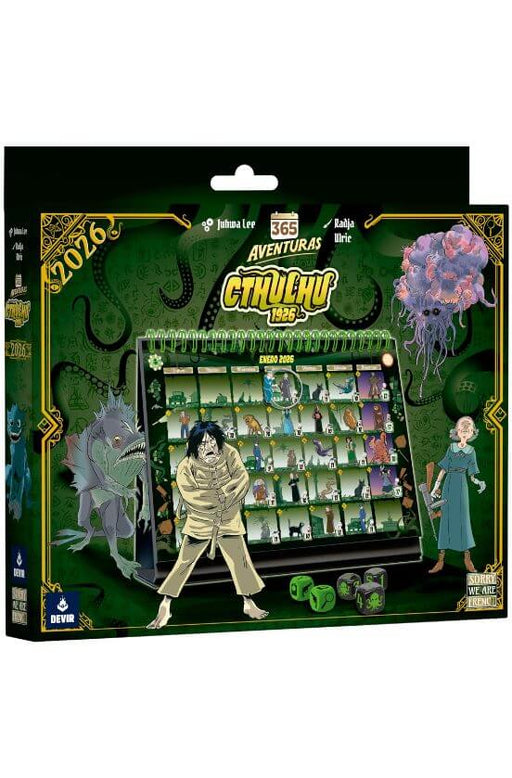 Calendario 365 Adventures Cthulhu 1926 Juego de Mesa Devir