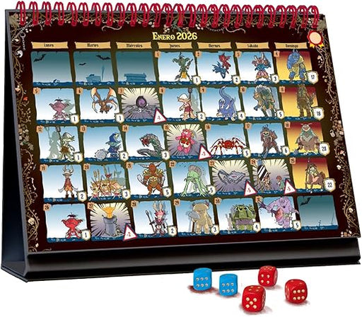 Calendario 365 Adventures Dungeon 2026 Juego de Mesa Devir