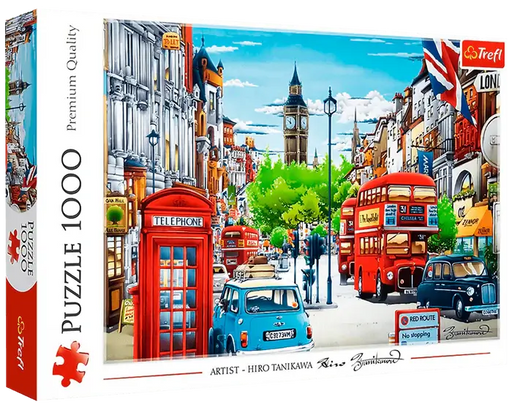 Calle de Londres Rompecabezas 1000 Piezas Trefl