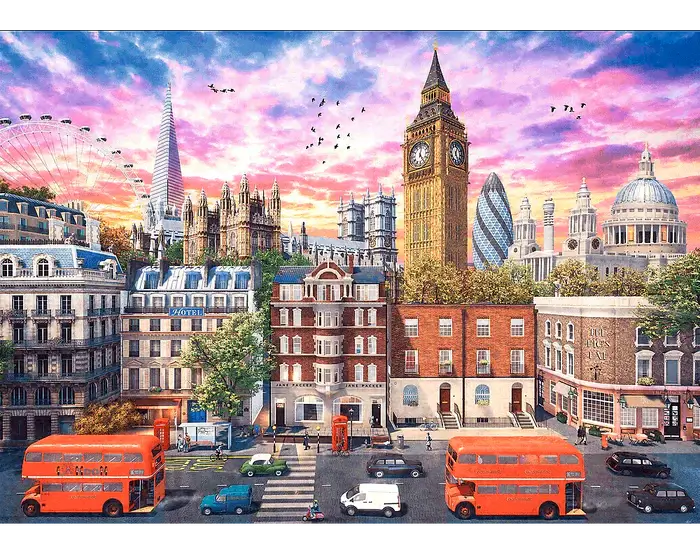 Caminando por Londres Rompecabezas  marca Trefl 4000 Piezas