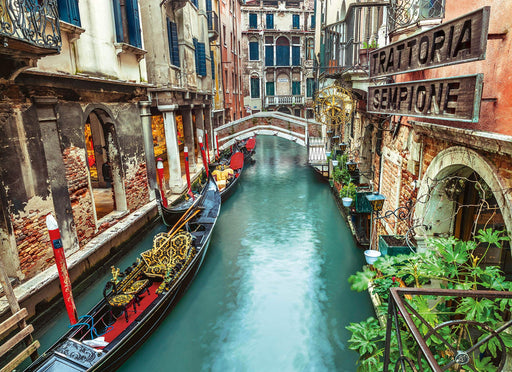 Canal de Venecia Rompecabezas Clementoni 1000 Piezas
