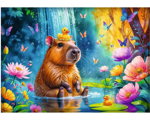 Capybara Nuevo Rompecabezas Trefl 1000 Piezas