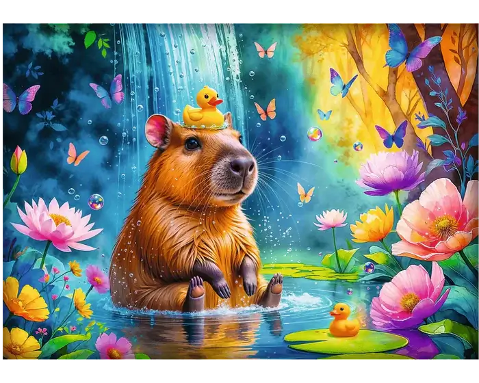 Capybara Nuevo Rompecabezas Trefl 1000 Piezas