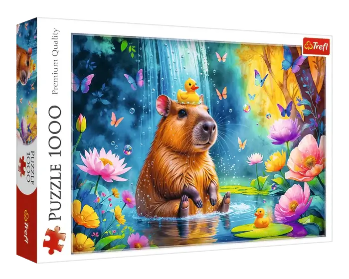 Capybara Nuevo Rompecabezas Trefl 1000 Piezas