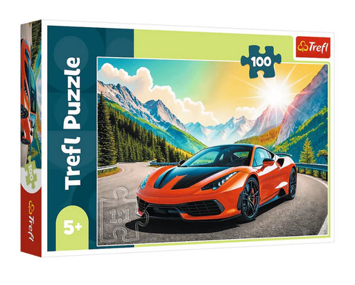 Carrera Contra Reloj Rompecabezas 100 Piezas Trefl