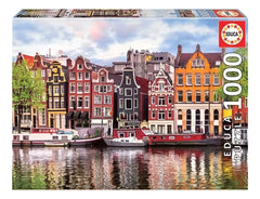 Casa Flotantes Amsterdam Rompecabezas 1000 Piezas Educa