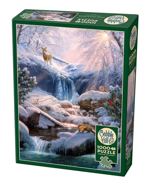 Cascada Mystic en Invierno Rompecabezas 1000 Piezas Cobble Hill 